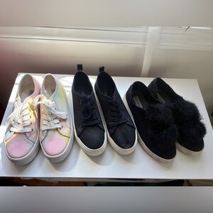 Steve Madden Abound Bundle Platform Sneakers size 8